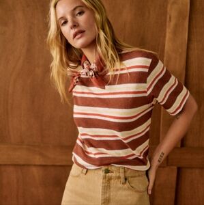 Sezane Martha Striped Tee Shirt
